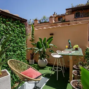  Appartamento Rooftop Boho Loft Spanish Steps